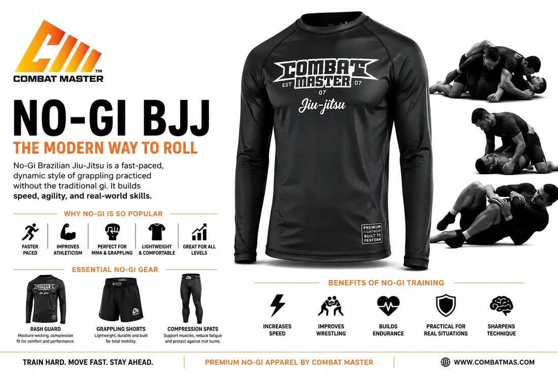 The Complete Guide to No-Gi Brazilian Jiu-Jitsu: Benefits, Gear &amp; Why It's Growing Worldwide